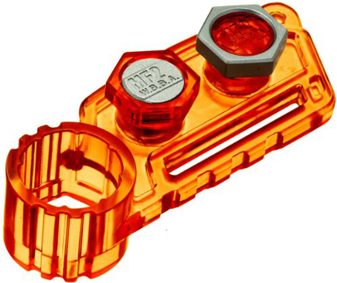 Takara Tomy Beyblade Metal Fight BB-85 Metal Face Customs Version Orange