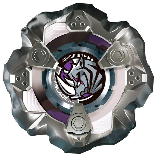 [Loose][No Packing Box][With QR Code] Takara Tomy Beyblade X BX-19 Booster Rhino Horn 3-80S