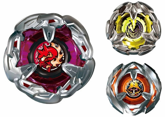 [Loose][No Packing Box][With QR Code] Takara Tomy Beyblade X BX-21 Hells Chain Deck Set