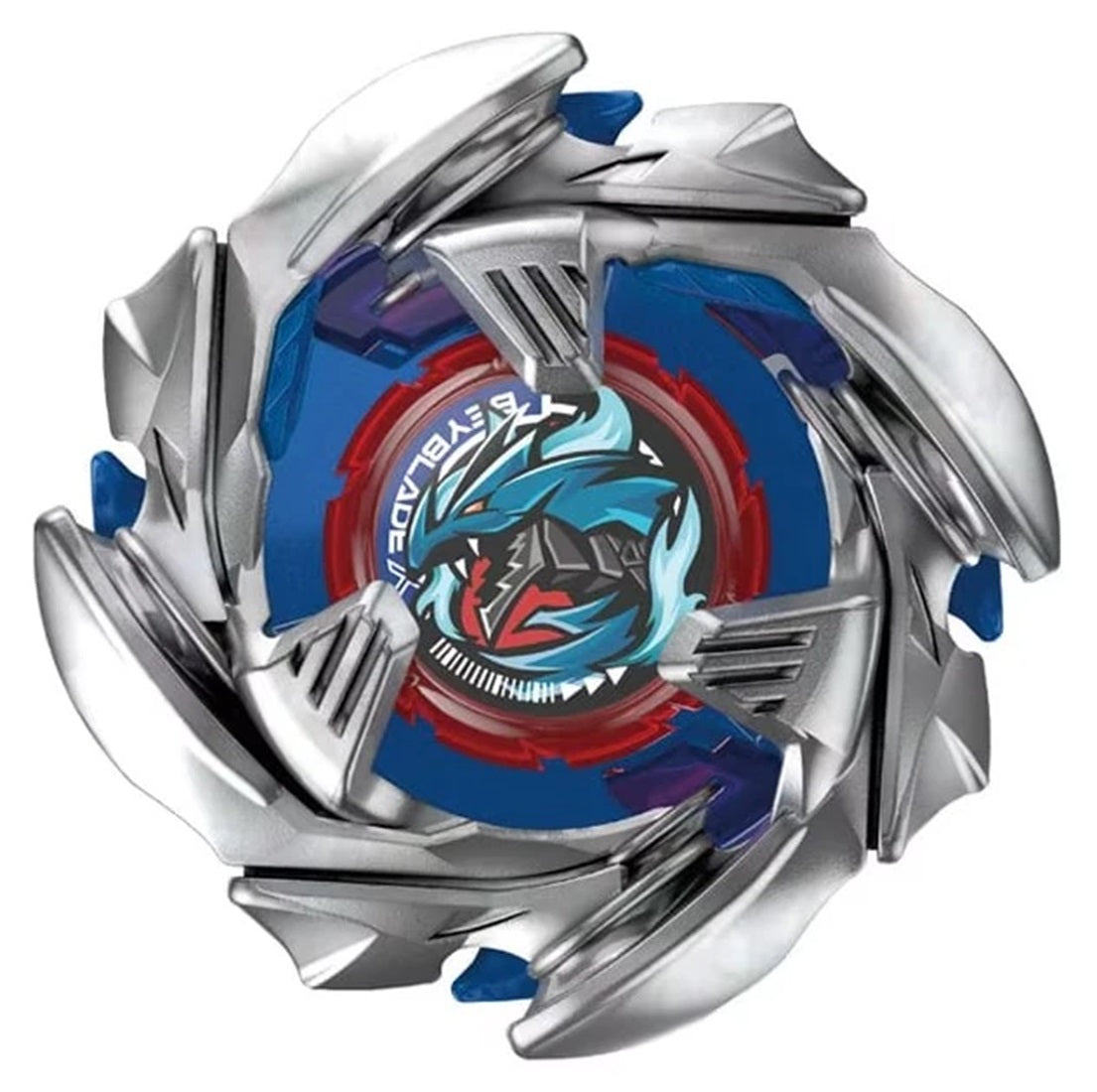 [Loose][No Packing Box][With QR Code] Takara Tomy Beyblade X BX-34 Starter Cobalt Dragoon 2-60C (with String Launcher)