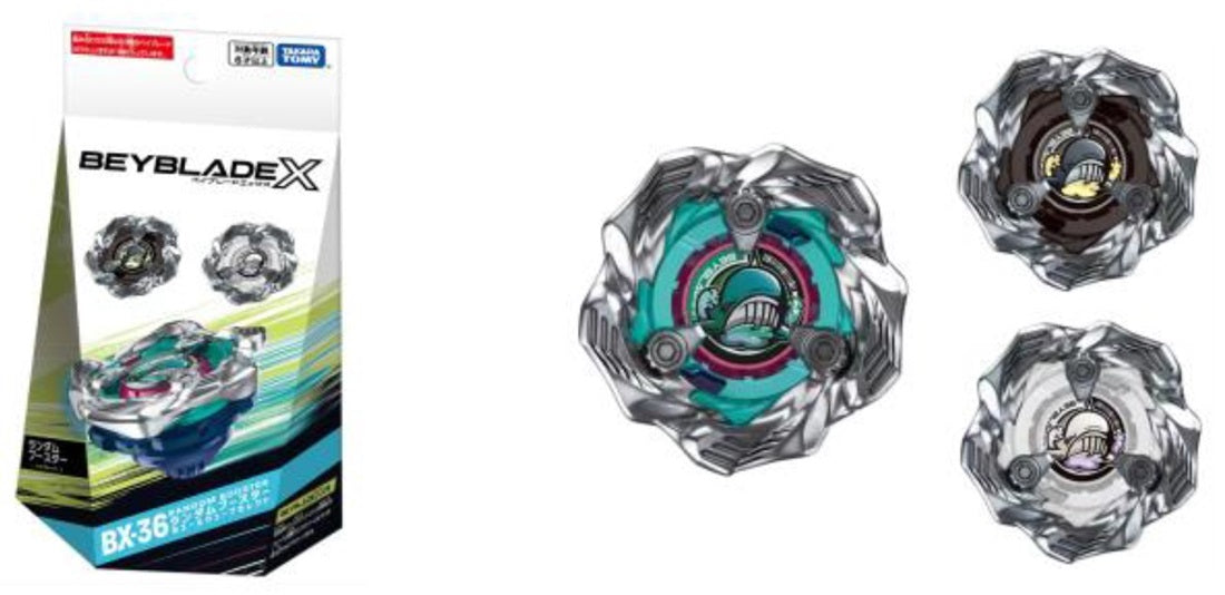 Takara Tomy Beyblade X BX-36 Random Booster Whale Wave Select Full Set (Set of 3 Models)