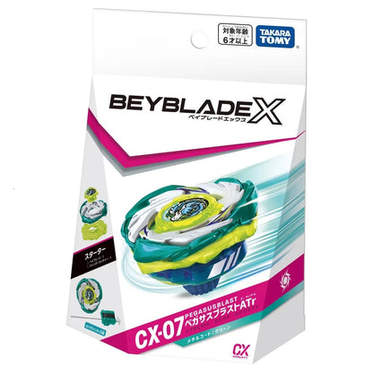 Takara Tomy Beyblade X CX-07 Starter PegasusBlast Atr