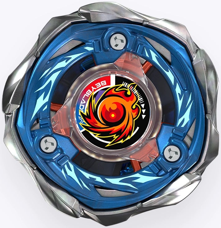 [Loose][No Packing Box][With QR Code] Takara Tomy Beyblade X CX-09 Starter SolEclipse D5-70TK