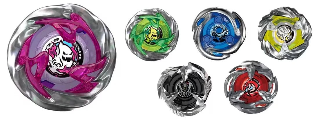 Takara Tomy Beyblade X UX-12 Random Booster Vol. 5 Full Set (Set of 6 Models)