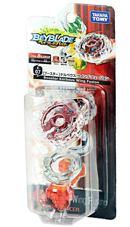 Takara Tomy Beyblade BURST B-07 Booster Kerbeus Wing Fusion