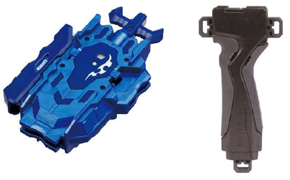 Wholesale Takara Tomy Beyblade BURST B-109 Launcher Grip Gun Metallic & B-119 Bey Launcher LR Blue (Set of 2 Models)