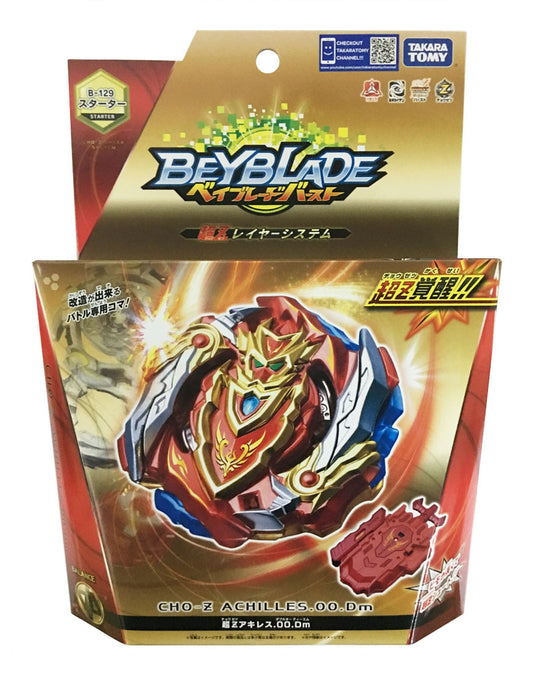 Wholesale Takara Tomy Beyblade BURST B-129 Starter Cho-Z Achilles 00 Dimension