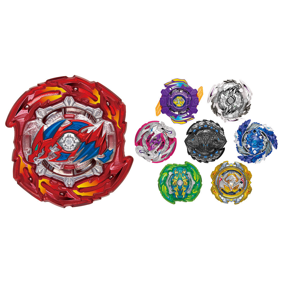 Wholesale Takara Tomy Beyblade BURST GT B-146 Random Booster Vol. 16 Full Set (Pack of 8 Models)