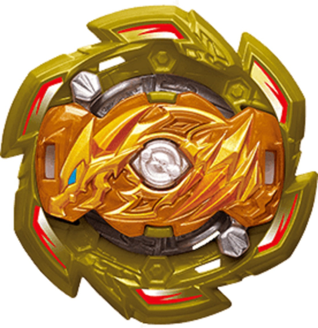 Takara Tomy Beyblade BURST GT B-158 03 Rock Dragon 5 Jaggy' Sou (GT Version)
