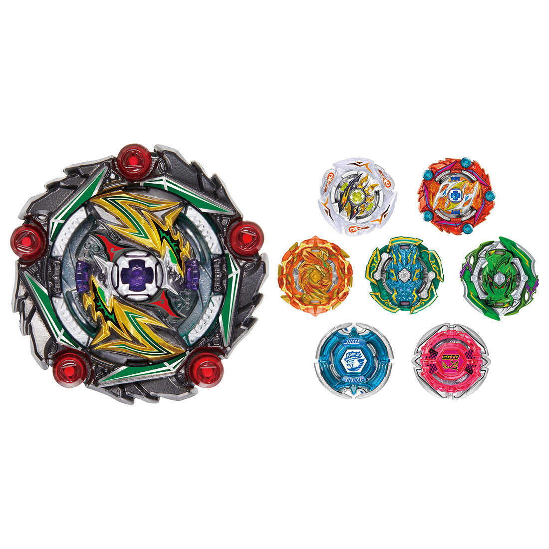 Takara Tomy Beyblade BURST Superking B-164 Random Booster Vol. 20 Full Set (Pack of 8 Models)