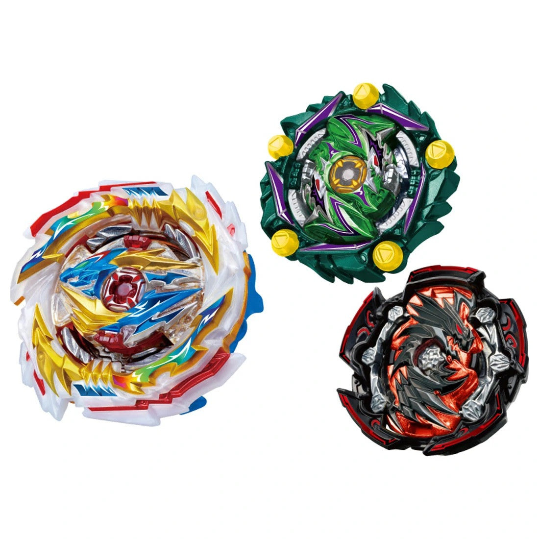 Takara Tomy Beyblade BURST Superking B-171 GT Triple Booster Set