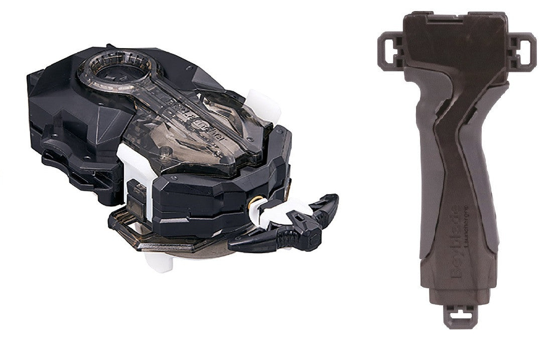 Wholesale Takara Tomy Beyblade BURST B-109 Launcher Grip Gun Metallic & B-184 Custom Bey Launcher LR (Set of 2 Models)