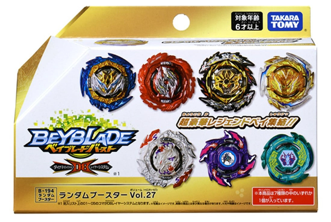 Wholesale Takara Tomy Beyblade BURST Dynamite Battle B-194 Random Booster Vol. 27 (Random Model Inside)