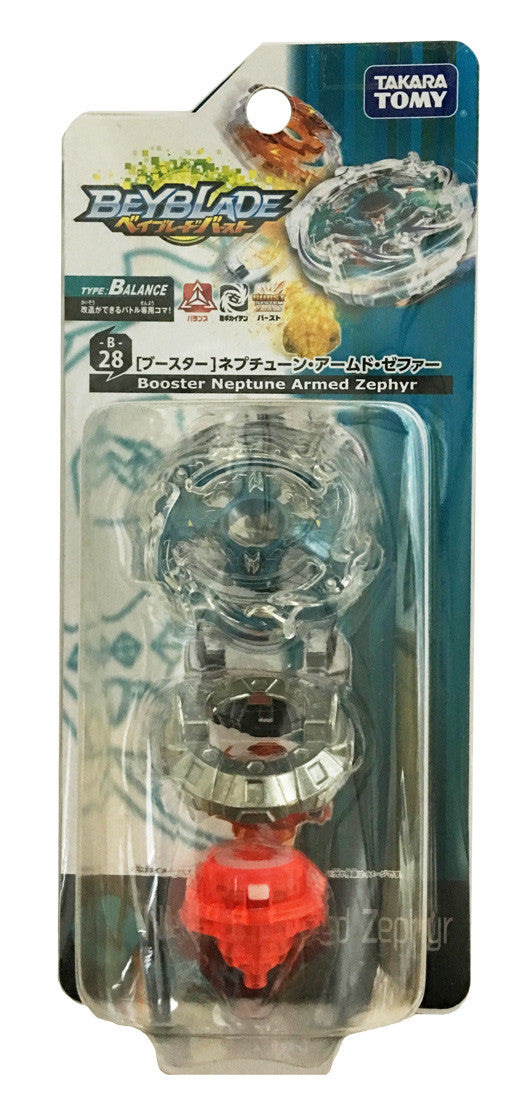 Wholesale Takara Tomy Beyblade BURST B-28 Booster Neptune Armed Zeffar