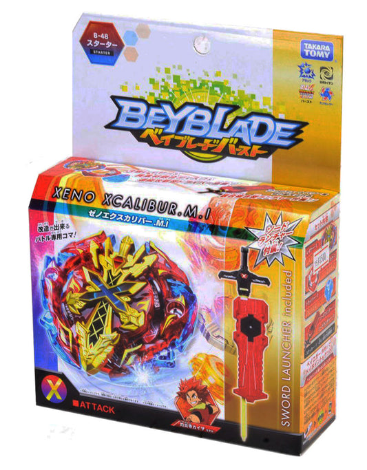Wholesale Takara Tomy Beyblade BURST B-48 Starter Xeno Excalibur.M.I