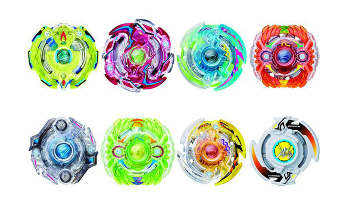 Wholesale Takara Tomy Beyblade BURST B-61 Random Booster Vol. 4 Full Set (Set of 8 Models)