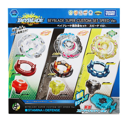 Takara Tomy Beyblade BURST B-65 Beyblade Super Custom Set Speed Version
