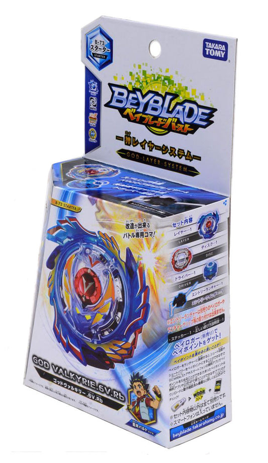 Takara Tomy Beyblade BURST B-73 Starter God Valkyrie.6V.Rb