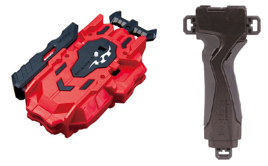Wholesale Takara Tomy Beyblade BURST B-109 Launcher Grip Gun Metallic & B-88 Bey Launcher LR (Left and Right Turning) (Set of 2 Models)