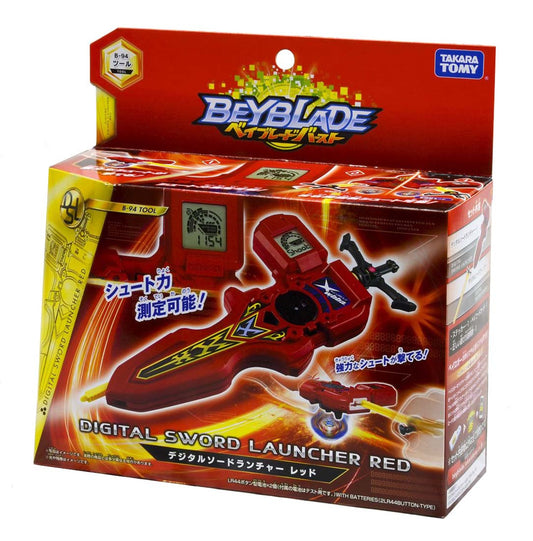 Wholesale Takara Tomy Beyblade BURST B-94 Digital Sword Launcher (Red)