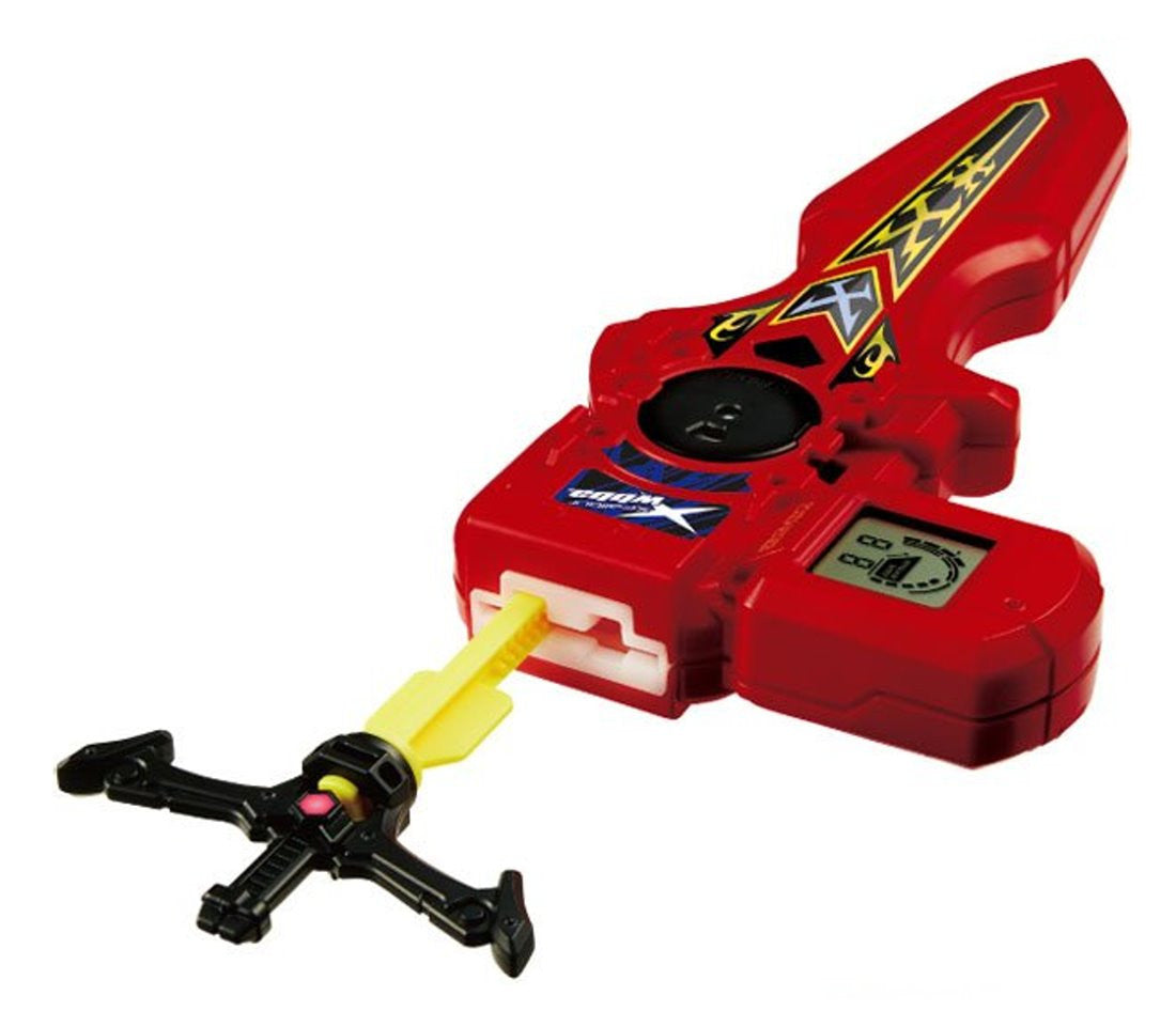 Takara Tomy Beyblade BURST B-94 Digital Sword Launcher (Red)