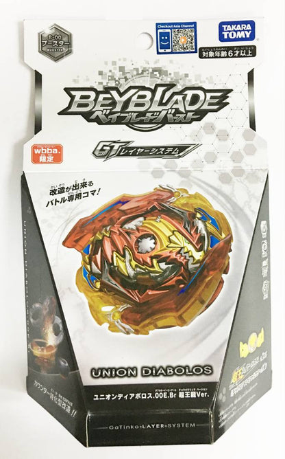 Wholesale Takara Tomy Beyblade BURST WBBA Limited Booster BBG-34 (B-00) Union Diabolos 00Expand Bearing