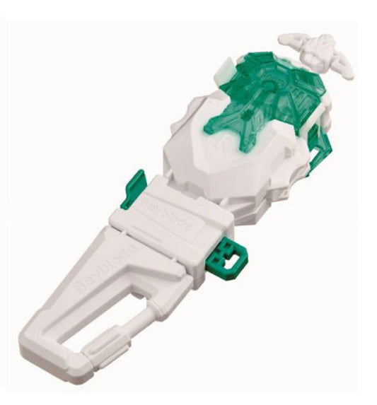 Wholesale Takara Tomy Beyblade BURST Dynamite Battle WBBA Limited BBG-41 (B-00) Custom Launcher Cyber White Edition (Bey Launcher with Grip)