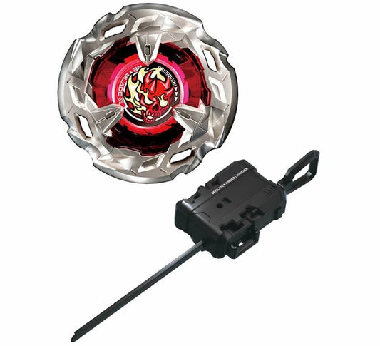 [Loose][No Packing Box][With QR Code] Wholesale Takara Tomy Beyblade X BX-02 Starter Hells Scythe 4-60T
