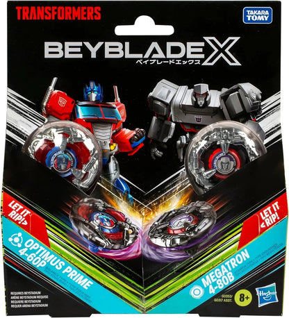 Wholesale Takara Tomy Beyblade X Limited Edition BX-00 Double Starter Optimus Prime and Megatron