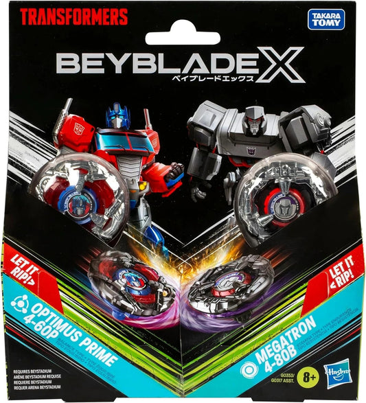 Wholesale Takara Tomy Beyblade X Limited Edition BX-00 Double Starter Optimus Prime and Megatron