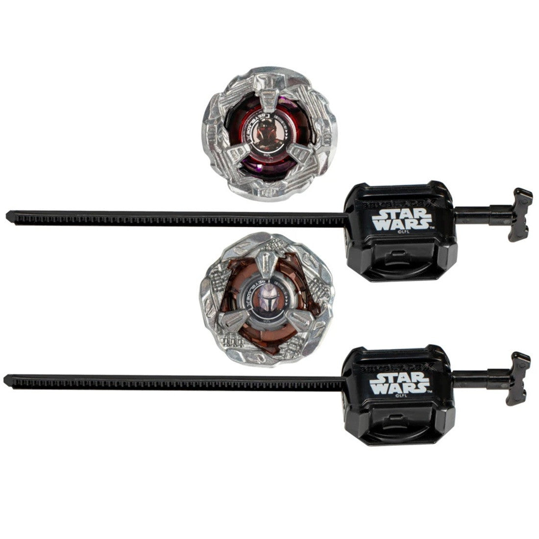 Takara Tomy Beyblade X Limited Edition BX-00 Double Starter The Mandalorian and Moff Gideon