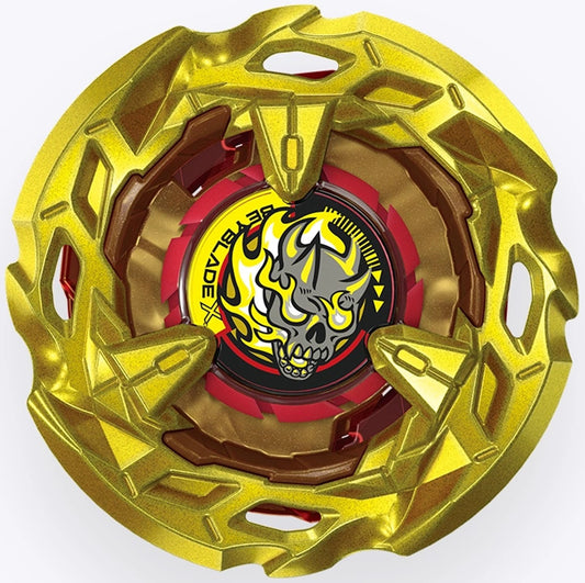 Takara Tomy Beyblade X BX-48 04 HellsScythe 3-85GB (Metal Coat: Gold Minor Change Version)