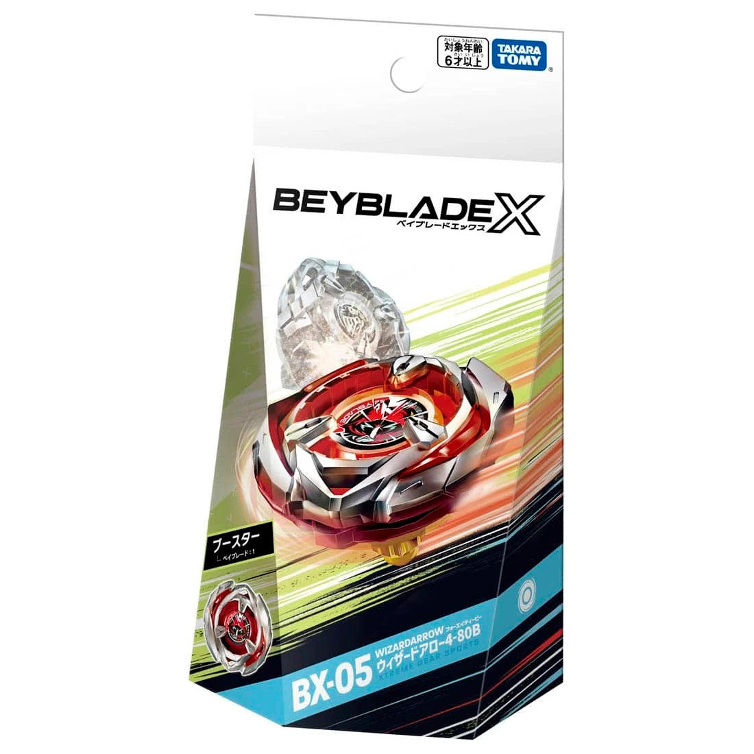 Wholesale Takara Tomy Beyblade X BX-05 Booster Wizard Arrow 4-80B