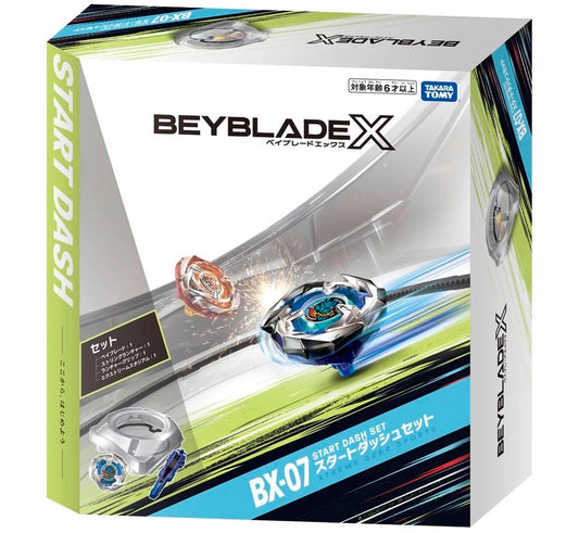 [For DHL, UPS, etc... ONLY] Takara Tomy Beyblade X BX-07 Start Dash Set (All in One Entry Set)