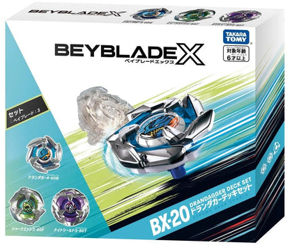 Wholesale Takara Tomy Beyblade X BX-20 Dran Dagger Deck Set