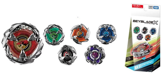 Wholesale Takara Tomy Beyblade X BX-31 Random Booster Vol. 3 Full Set (Set of 6 Models)