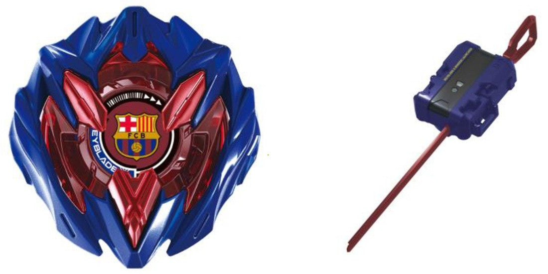 Wholesale Takara Tomy Beyblade X Limited Edition BXG-18 (UX-00) Starter Dranbuster-1-60A (Metal Coat: Blue) FC Barcelona Version