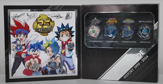 Takara Tomy WBBA Limited BXG-12 (BX-00) Beyblade 25th Anniversary Set