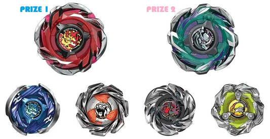 [Loose][No Packing Box][With QR Code][Not fo USA] Takara Tomy Beyblade X CX-05 Random Booster Vol. 6 (A Random Model Inside) (Set of 6 Models)