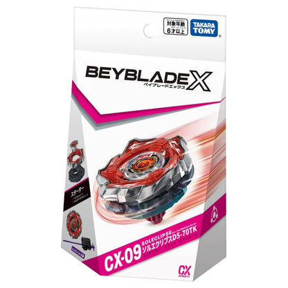 Wholesale Takara Tomy Beyblade X CX-09 Starter SolEclipse D5-70TK
