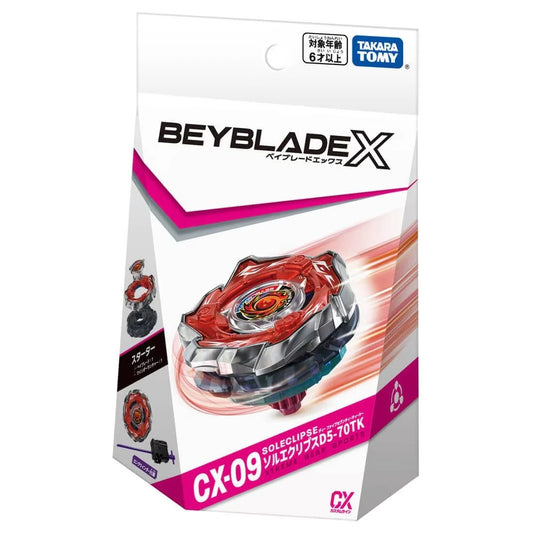 Wholesale Takara Tomy Beyblade X CX-09 Starter SolEclipse D5-70TK