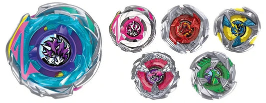 [Loose][No Packing Box][With QR Code] Takara Tomy Beyblade X CX-17 Random Booster Vol. 10 Full Set (Set of 6 Models)