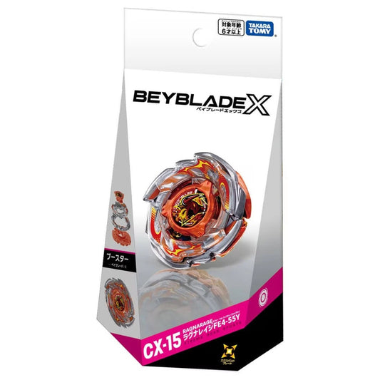 Wholesale Takara Tomy Beyblade X CX-15 Booster RagnaRage FE4-55Y