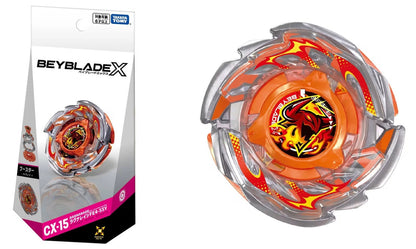 Takara Tomy Beyblade X CX-15 Booster RagnaRage FE4-55Y