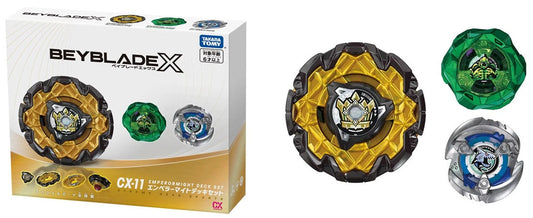 Wholesale Takara Tomy Beyblade X CX-11 EmperorMight Deck Set