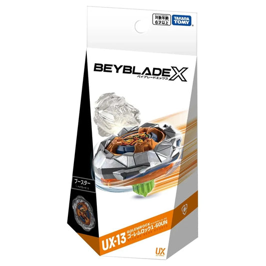 Wholesale Takara Tomy Beyblade X UX-13 Booster Golem Rock 1-60UN