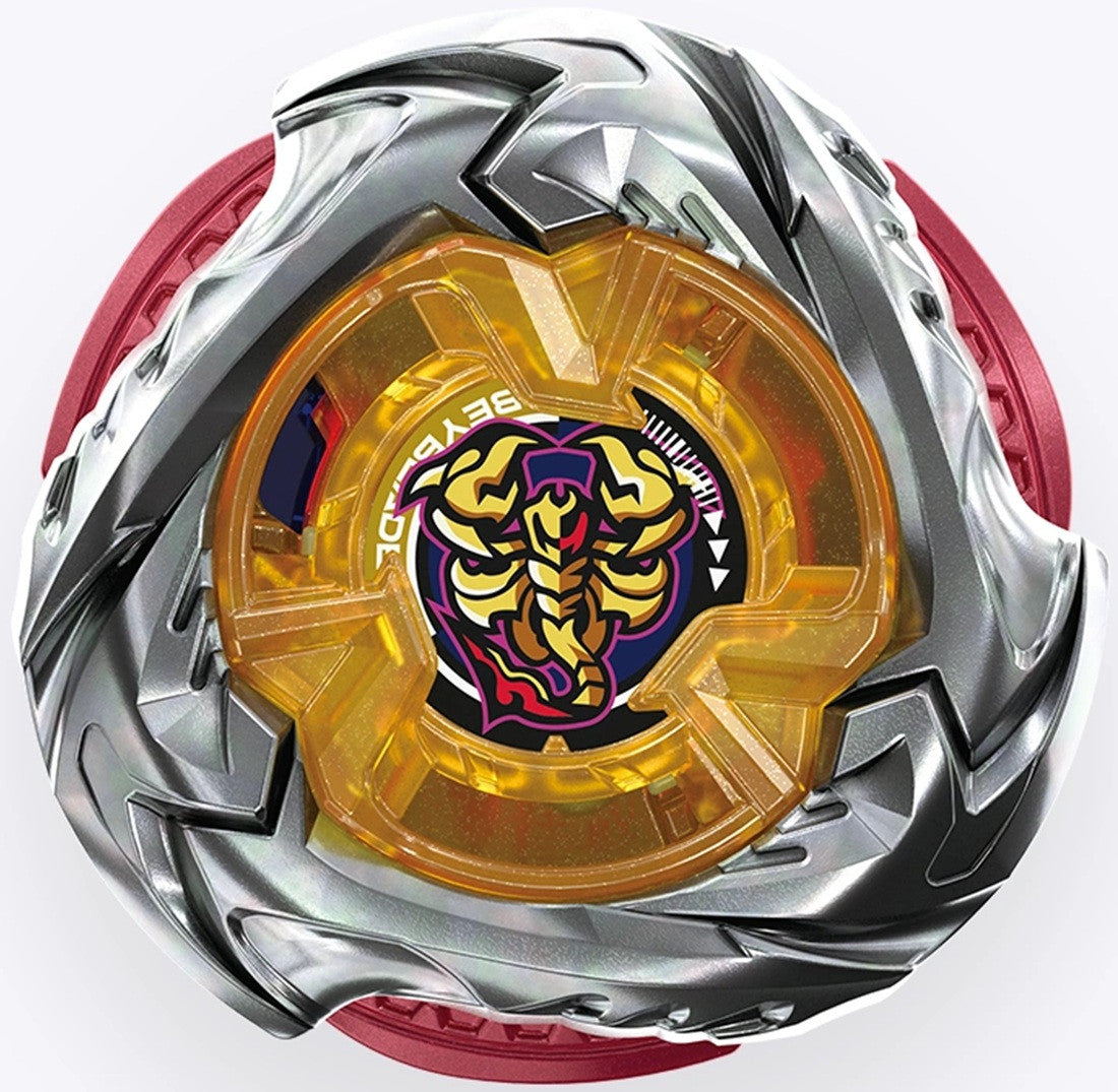 [Loose][No Packing Box][With QR Code][Not for USA] Takara Tomy Beyblade X UX-14 Starter ScorpioSpear 0-70Z
