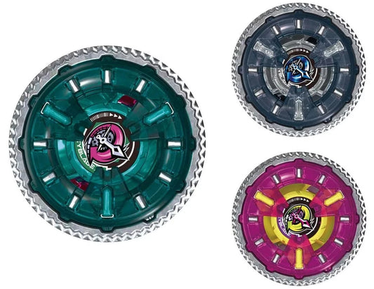 [Loose][No Packing Box][With QR Code] Wholesale Takara Tomy Beyblade X UX-16 Random Booster ClockMirage Select Full Set (Set of 3 Models)