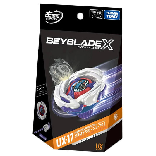 Wholesale Takara Tomy Beyblade X UX-17 Starter MeteorDragoon 3-70J (Left Turning)