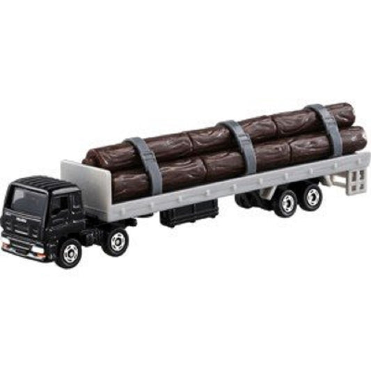 Takara Tomy Tomica No. 125 Long Isuzu Giga Wood Trailer